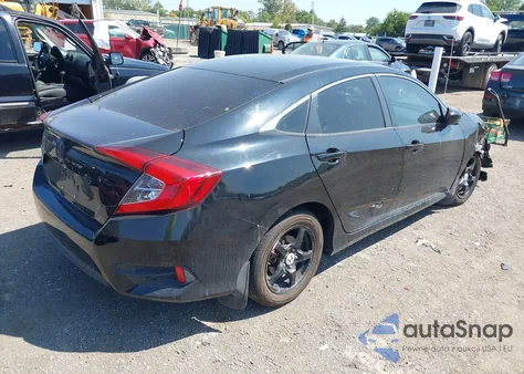 2018 Honda Civic Lx from USA, damaged, VIN 19XFC2F59JE013953